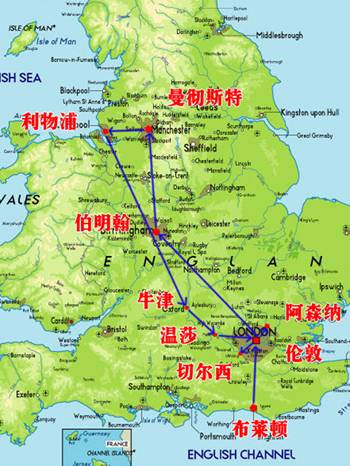 2008“天空动力”英超俱乐部游学冬令营简介
