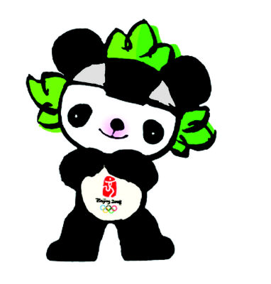 五福娃亮相触动世界心(图)