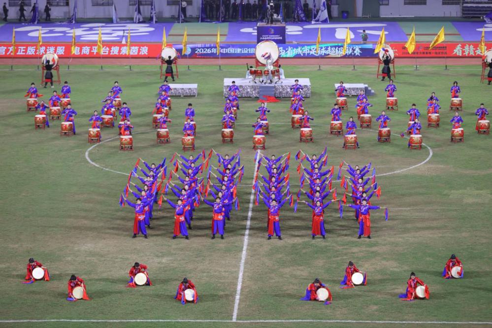 九江职业大学艺术学院师生倾情献艺2026赣超九江主场
