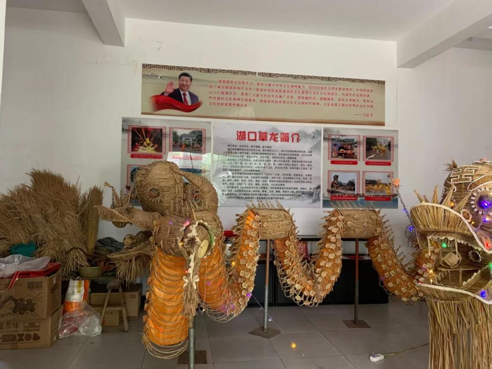 九江职业大学实践队走进流泗镇 研学湖口草龙传承非遗文脉