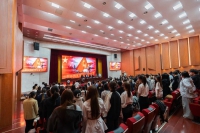 山师出国留学培训基地举办2025级新生启航仪式暨总结表彰大会